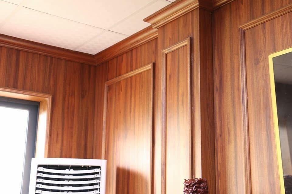 Kích thước tấm ốp tường PVC vân gỗ