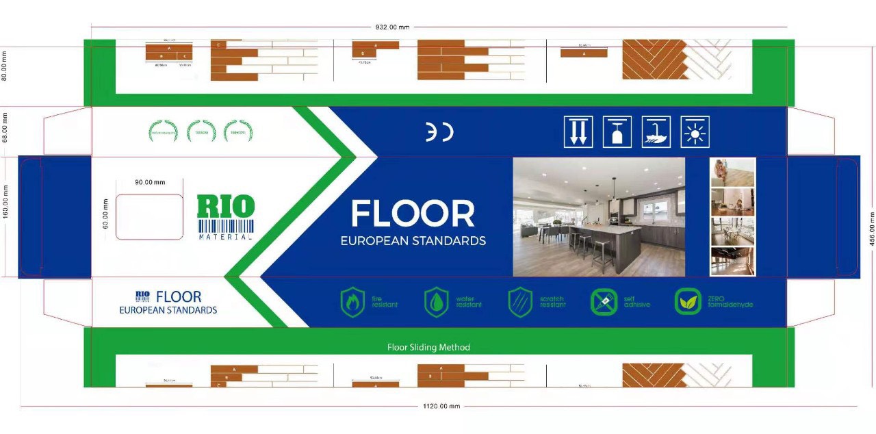 Sàn nhựa RIO - sự lựa chọn hợp lý cho thi công sàn nhựa phòng khách